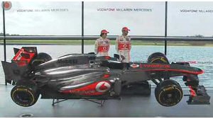 F1 2013, svelata la monoposto McLaren-Mercedes MP4-28